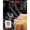 Black Stainless Steel Flatware Set 48 Piece with Steak Knives Service for 8